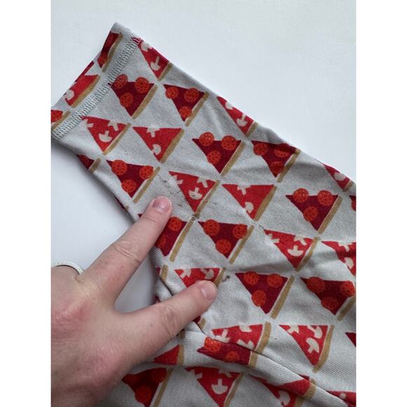 Tea Collection Pizza Print Pajama Shorts - Size 5 - Picture 4 of 5